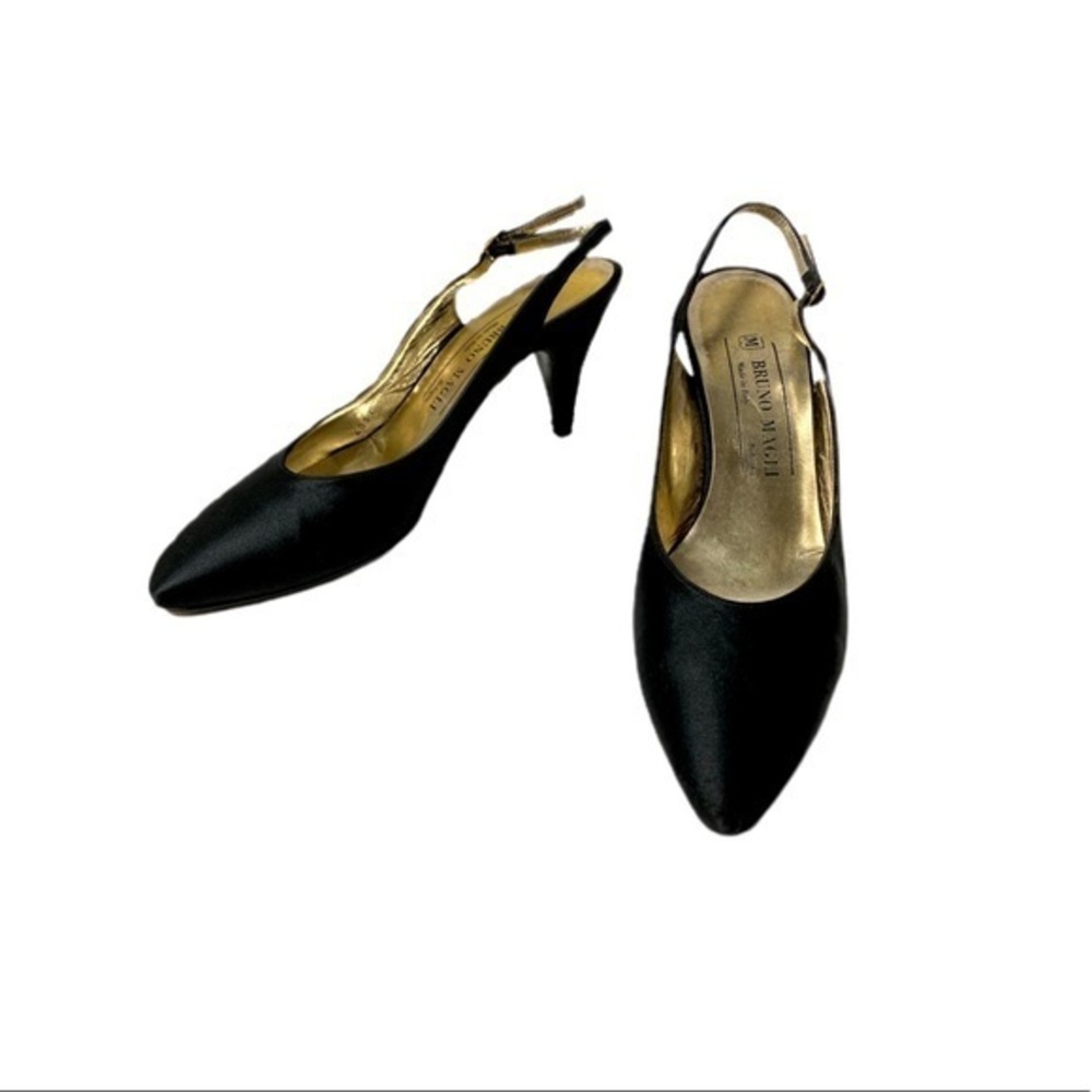 Bruno Magli Vintage Italian Sling Back Heels Women’s size 8
